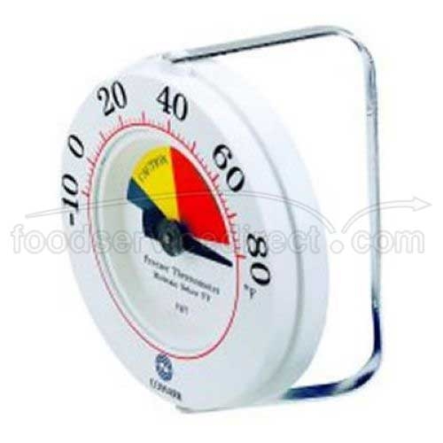 Comark Freezer Wall Thermometer, 6 inch Diameter -- 10 per case