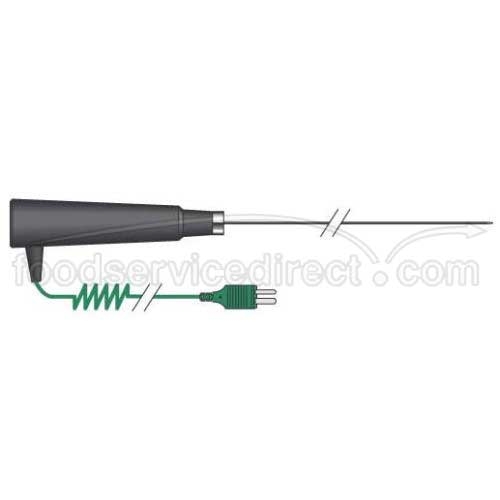 Comark Type K Thermocouple General Purpose Thin Tip Immersion Probe - Sub-Miniature Connector, 12 inch Stem -- 3 per case
