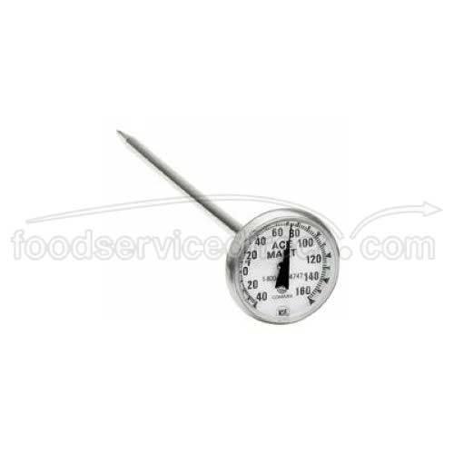 Comark Bi-therm Pocket Dial Food Thermometer, 1.75 Inch, (-40 To 160) Degree Fahrenheit -- 24 Per Case