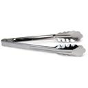 Utility Tongs, Stainless Steel Heavy Duty, 7 Inch -- 12 Per Case