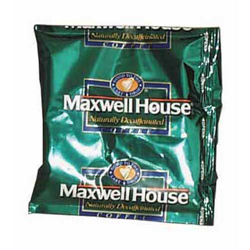 Maxwell House Decaffeinated Office Coffee Service, 1.1 Ounce -- 42 Per Case