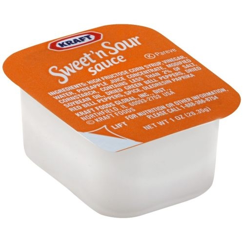 Kraft Sweet 'n Sour Sauce, 1 ounce -- 100 per case