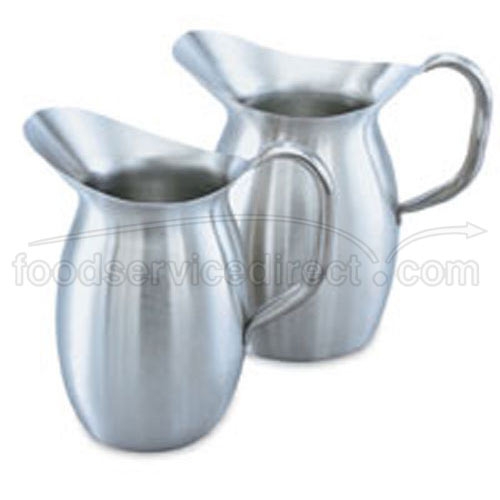 Pitcher Bell-Shaped Stainless Steel 3 1/8 Quart -- 4 Per Case