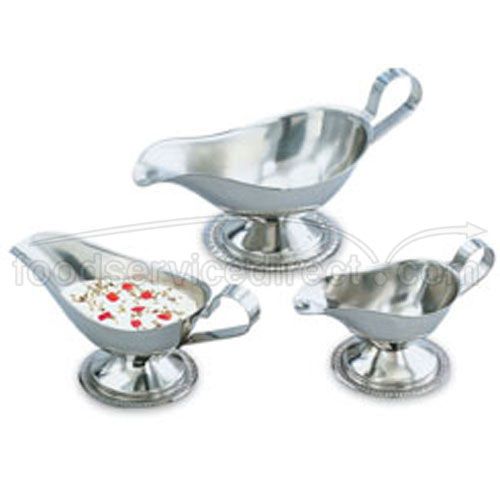 Vollrath Server Stainless Steel Gravy Boat, 3 Ounce