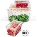 Clear 1.75 Gal. 12 inch X 18 inch X 3 1/2 inch Food Storage Boxes, Cleach.R -- 6 per case