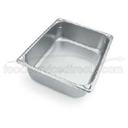 Pan Steam Table Stainless Steel Half-Long Size 20 3/4 X 6 7/16 -- 6 Per Case