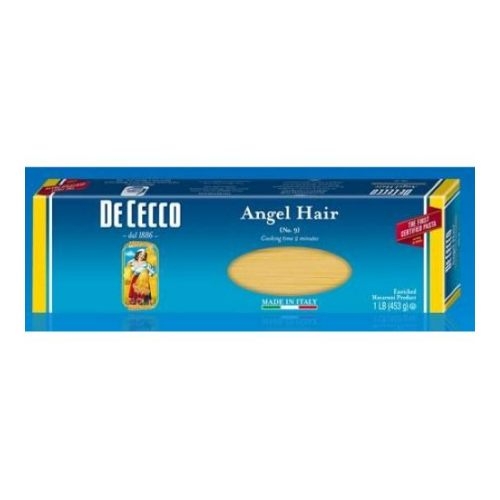 De Cecco Angel Hair Pasta, 16 Ounce -- 20 per case.