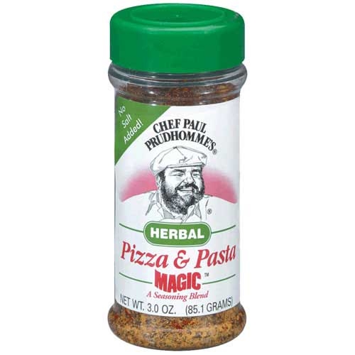 Chef Paul Pudhommes Herbal Pizza & Pasta Magic - 3 oz. jar, 12 per case