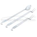 Spoon Stainless Steel Hooked 21 Inch -- 12 Per Case