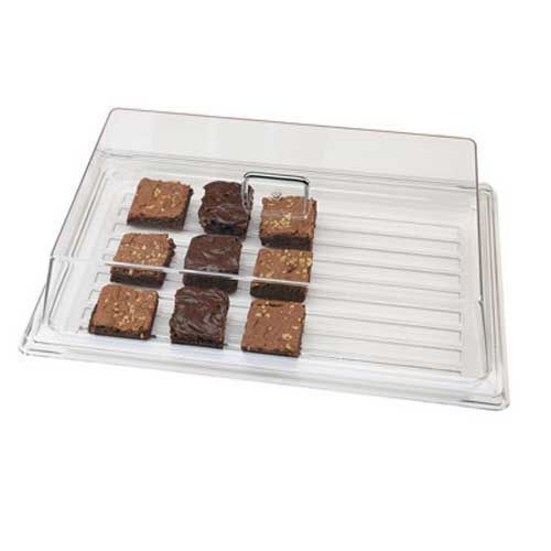 Cambro Camwear Clear Rectangular Display Cake Cover Only, 21 7/8 X 14 1/8 X 5 7/8 Inch