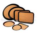 Tray Cork-Lined Laminated Oval 23 X 28 Inch -- 6 Per Case
