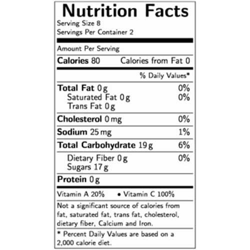V8 Splash Fruit Beverage, 16 Fluid Ounce -- 12 Per Case