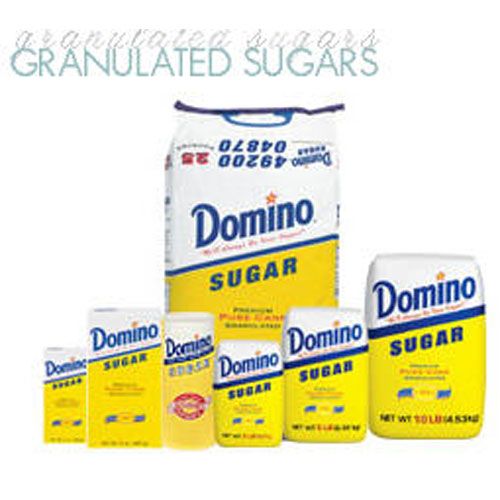 Domino Granulated Sugar Carton, 2 Pound -- 24 Per Case