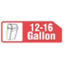 24X33 16G Black Mini Rolls Liner -- 20 Case -- 1000 Count