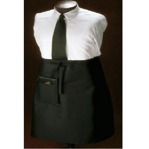 John Ritzenthaler Apron Waist, Chef Black, 350 Ct Pocket -- 12 Per Case