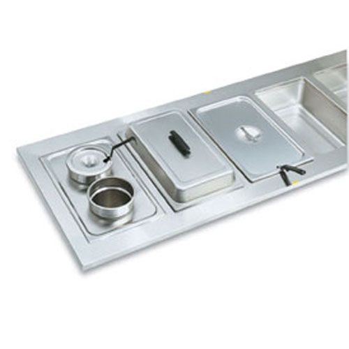 Adaptor Plates - Stainless - Two Opening 8 3/8 Inch.