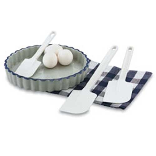 Spatula Plastic White 9 5/8 Inch