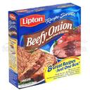 Lipton Savoury Recipe Secrets Beef Onion Recipe, Soup and Dip Mix - 2.2 oz. box, 12 per case
