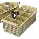 Beige Flatware Basket -- 6 Each