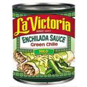 La Victoria Green Chile Enchilada Sauce, Retail, 10 Ounce -- 12 Case
