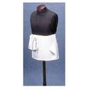 Arden/Benhar Mills Four Way White Reversible Waist Apron - poly/cotton, Width 34 x Length 29 inch -- 60 per case.