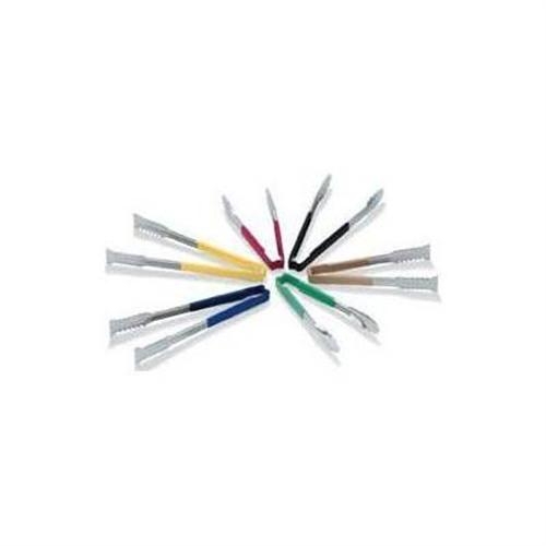 Vollrath Stainless Steel Black Versa Grip Kool Touch Tong, 9.5 inch -- 12 per case.