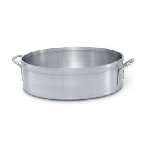Vollrath Heavy Duty Classic Select Aluminum Brazier, 28 Quart.