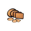 Vollrath Cork-Lined Laminated Round Brown Serving Tray, 14 inch -- 12 per case.