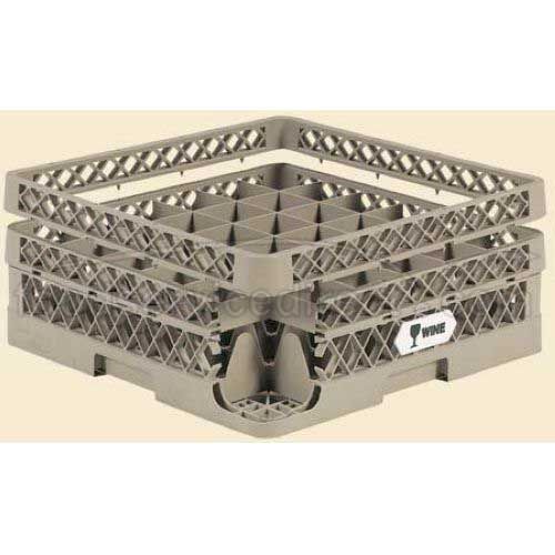 Traex Rack Master Glass Rack With 1 Extender, Beige -- 2 Per Case