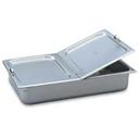 Vollrath Stainless Steel Full Size Flat Hinged Cover, 20 inch -- 3 per case.