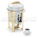 Vollrath Maximillian Stainless Steel 11.6 Quart Coffee Urn - Dimensions : 13 x 13 1/2 x 19 inch.