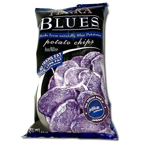 Terra Blues Potato Chips - 5 oz. bag, 12 per case
