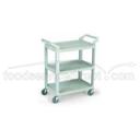 Vollrath Gray Small Utility Cart, 33 x 16 13/16 x 37 inch.