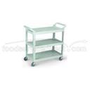 Vollrath Gray Large Utility Cart, 40 1/4 x 19 7/8 x 37 inch.