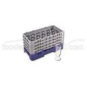 Soft Gray Cambro 10-Compartment Camrack Only, 19 3/4 x 10 x 8 7/8 inch -- 3 per case