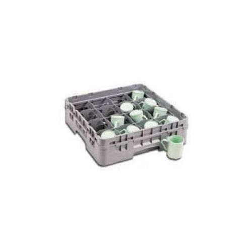 Soft Gray Cambro Camrack Full Size Cup Rack, 19 3/4 x 19 3/4 x 5 5/8 inch -- 5 per case.