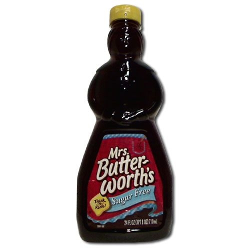 Pinnacle Foods Mrs.Butterworths Sugar Free Syrup, 24 Ounce -- 12 per case.