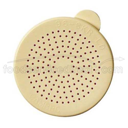 Beige Cambro Replacement Lid Only for Camwear Salt and Pepper Shaker -- 12 per case.