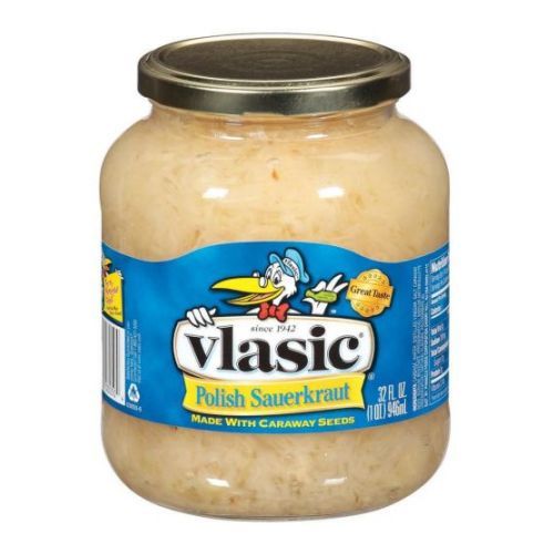 Vlasic Polish With Caraway Seeds Sauerkraut, 32 Ounce -- 12 Per Case