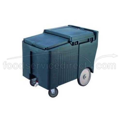 Dark Brown Cambro SlidingLid Standard Height Ice Caddy, 23 x 33 x 29 3/16 inch.