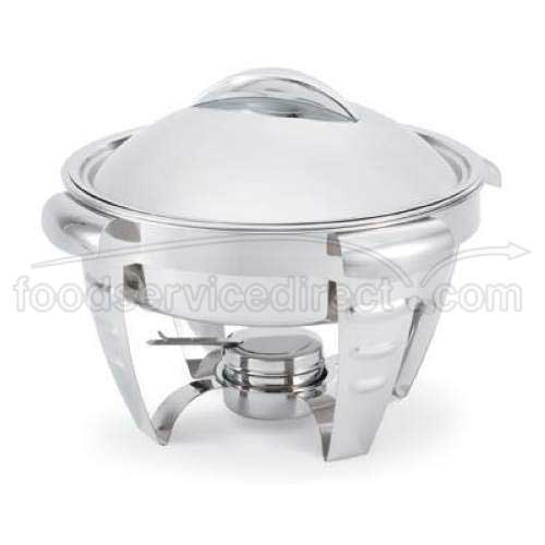 Vollrath Maximillian Steel Large Round Chafer, 6 Quart.