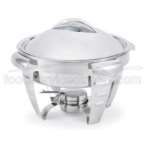 Vollrath Maximillian Steel Large Round Chafer, 6 Quart