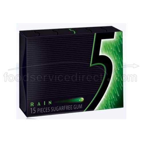 Wrigley Rain Five Gum - Multipack -- 60 per case.
