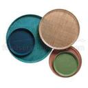 Signal Red Cambro Round Camtray - Low Profile Rim, 16 inch -- 12 per case.