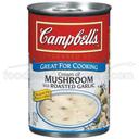 Campbells Cream of Mushroom Soup with Roasted Garlic- 10.75 oz. can, 12 per case