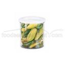 Clear Cambro Crock with Lid, 2.7 Quart -- 6 per case.
