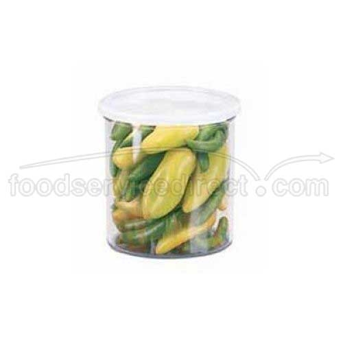 Clear Cambro Crock with Lid, 2.7 Quart -- 6 per case.