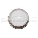 Granite Gray Cambro Round Versa Camcover, 9 5/16 x 2 11/16 inch -- 12 per case.
