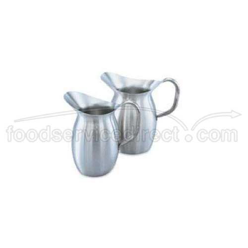 Vollrath Bell Shaped Stainless Steel Pitcher, 4 1/8 Quart -- 4 Per Case