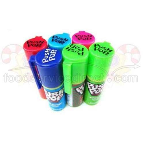 The Topps Company Push Pop Candy -- 576 per case.